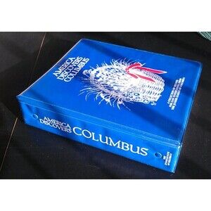 America Discovers Columbus Cookbook by Junior League  (1984, Ring binder)